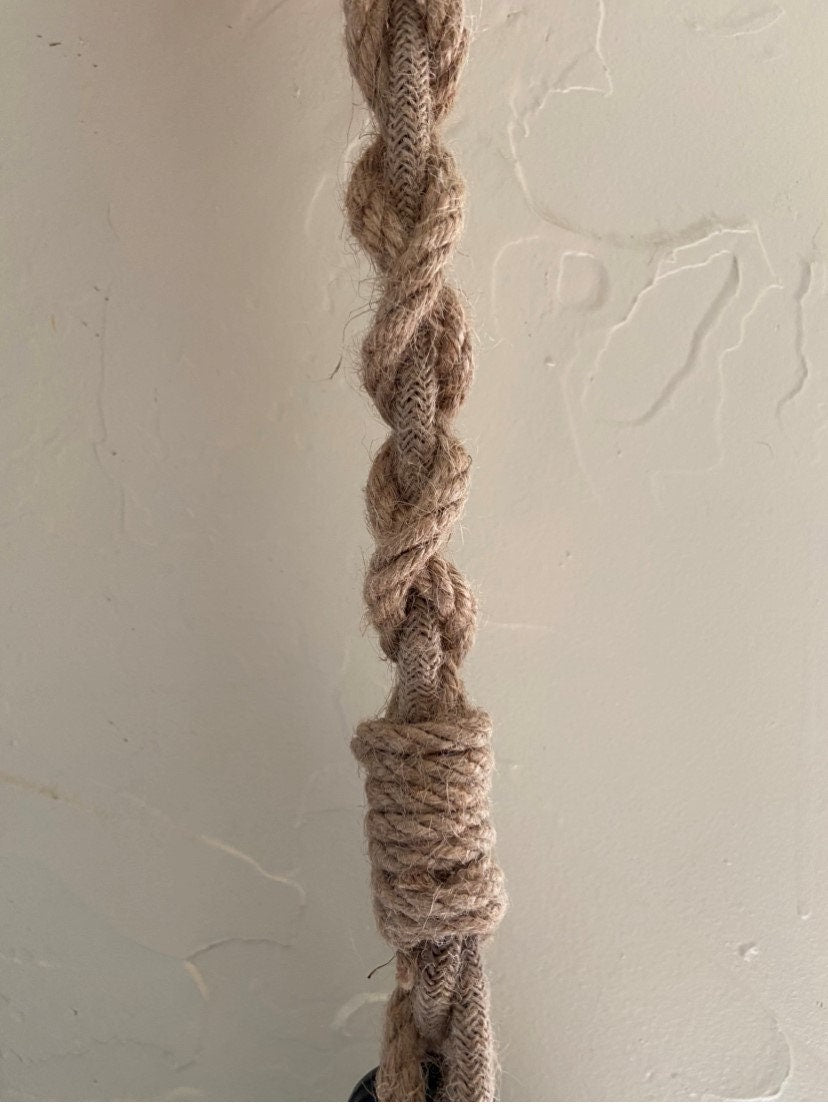 Rustic farmhouse pulley lighting, pendant light with antique pulley for cabin decor, repurposed vintage pulley for kitchen / dining room