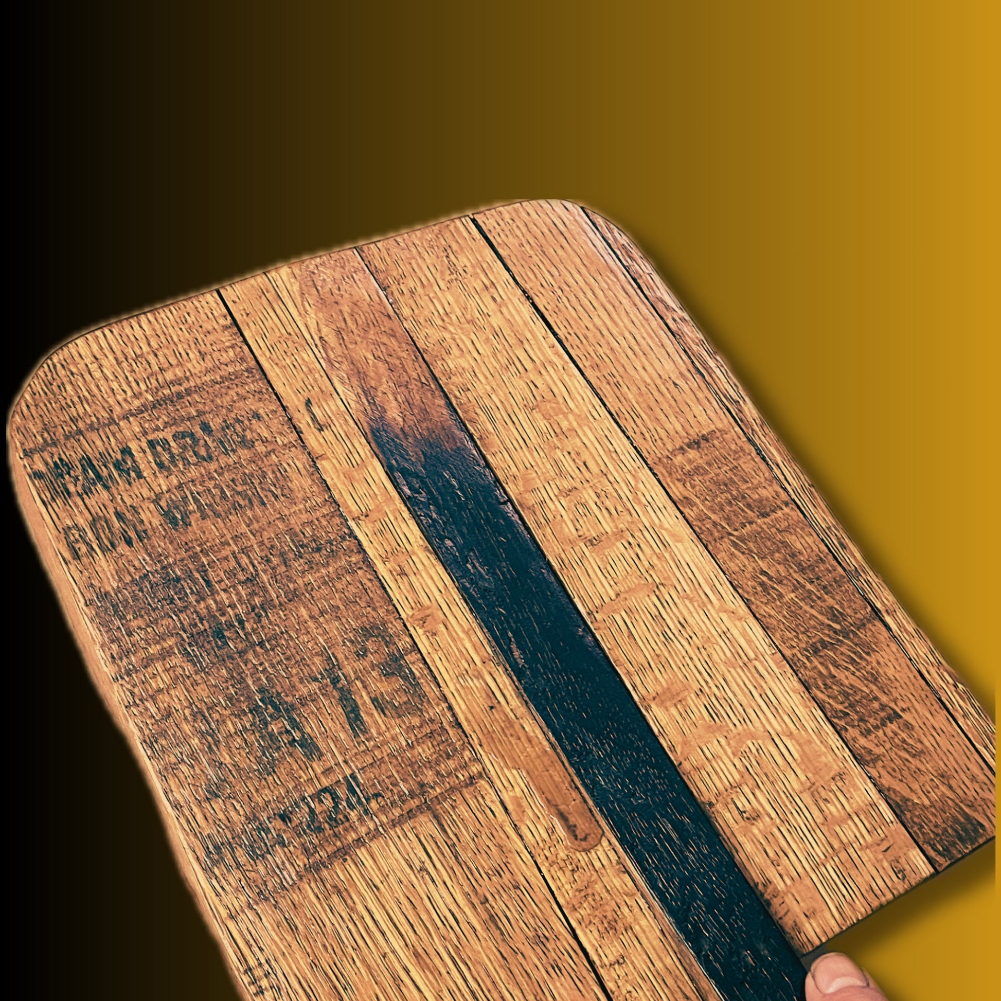 Cheese board crafted from a genuine bourbon barrel, rustic charcuterie board hostess gift, house warming gift for the whiskey lover